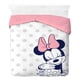 thumbnail image 5 of Pink Minnie Mouse Duvet Cover Set Cartoon Bedding Set Comforter Cover for Children Bedroom Decoration Single Double Full Size, 5 of 5