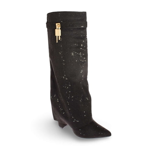 Bota Cristal Negro Pand-G