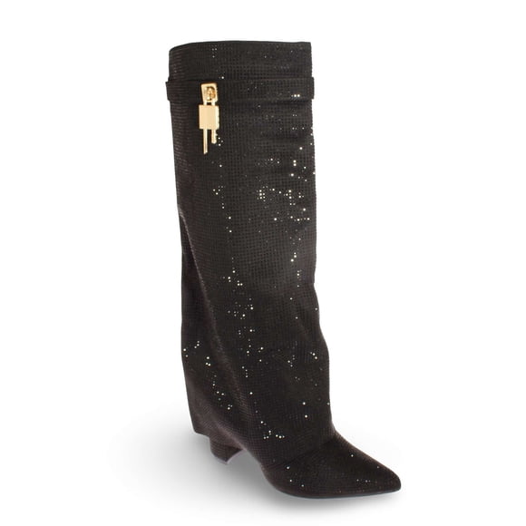 Bota Cristal Negro Pand-G