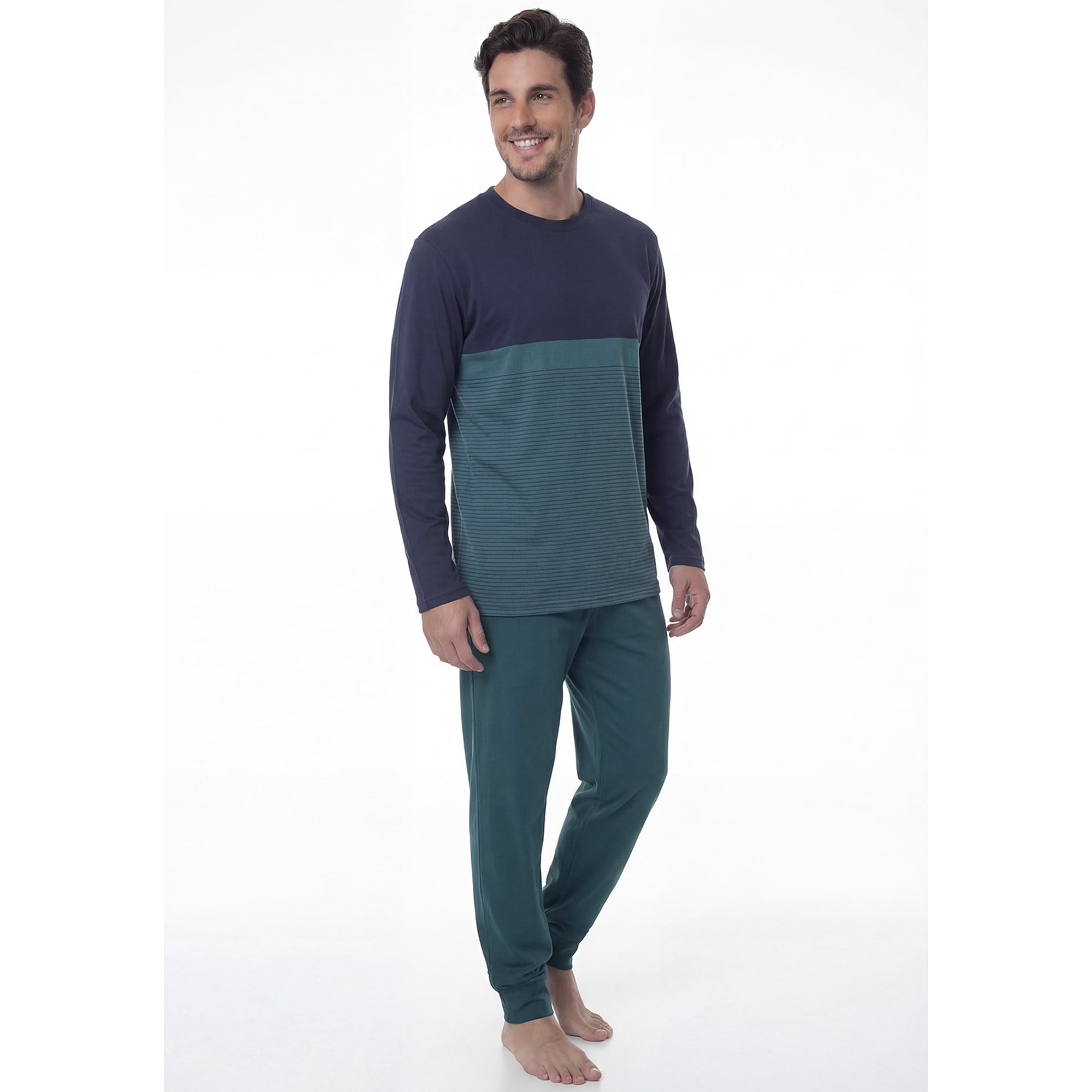 Pijama De Hombre Algodón 67.01816 Kayser