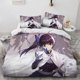 thumbnail image 1 of Butterfly-Shino-bu Poster Duv-et Cover 3 Piece B-ed SetRoo-m Atmo-sphere Decoratio-n Anime- perip-herals, 1 of 4