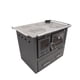 thumbnail image 2 of Cocina a Leña combustion lenta KM100 Negro, 2 of 3