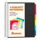 thumbnail image 1 of Cuaderno SUNEE 5 materias 20 x 26 cm 300 páginas negro, 1 of 9