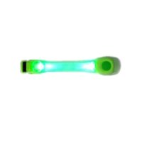 Brazalete Led De Silicona Bright Ideas Green Con Cierre De Velcro