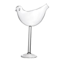 Ioensy - Copas De Bebida De Jugo De Fiesta De Cristal De Cóctel En Forma De Pájaro Vasos Transparentes