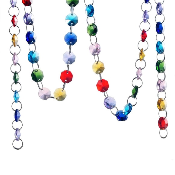 Guirnalda H&D HYALINE & DORA Octágono de Cristal 180 cm