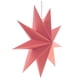 thumbnail image 2 of Novedad 3D Papel 9 Puntos Estrella Navidad Halloween Decoración Colgante Rosa, 2 of 4