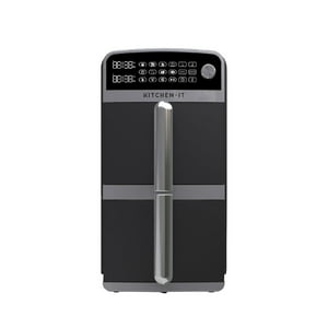 Kitchen It - Freidora De Aire Dual Crips Xl 10L
