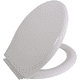 thumbnail image 2 of Tapa Wc De Madera Aciento Inodoro Medidas 42x36 Blanco, 2 of 3