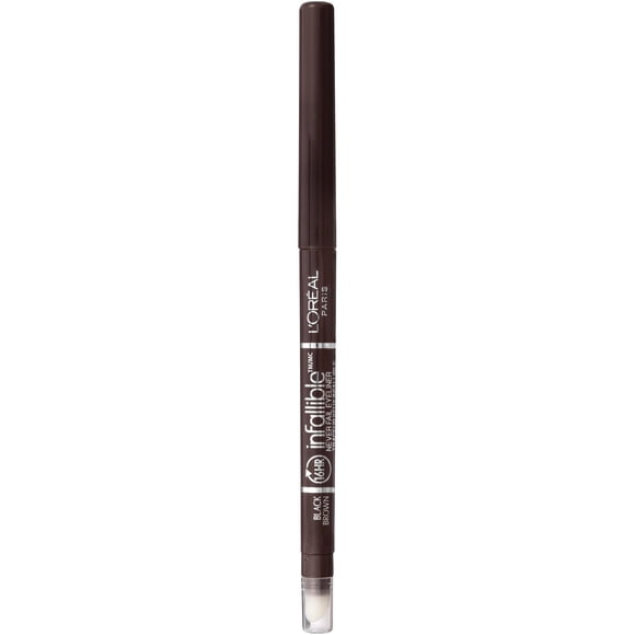 Lápiz delineador de ojos L'Oreal Paris Infallible Black Brown