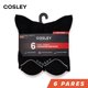 thumbnail image 2 of Calcetines Mujer Cushion Crew Black Cosley Pack 6, 2 of 3