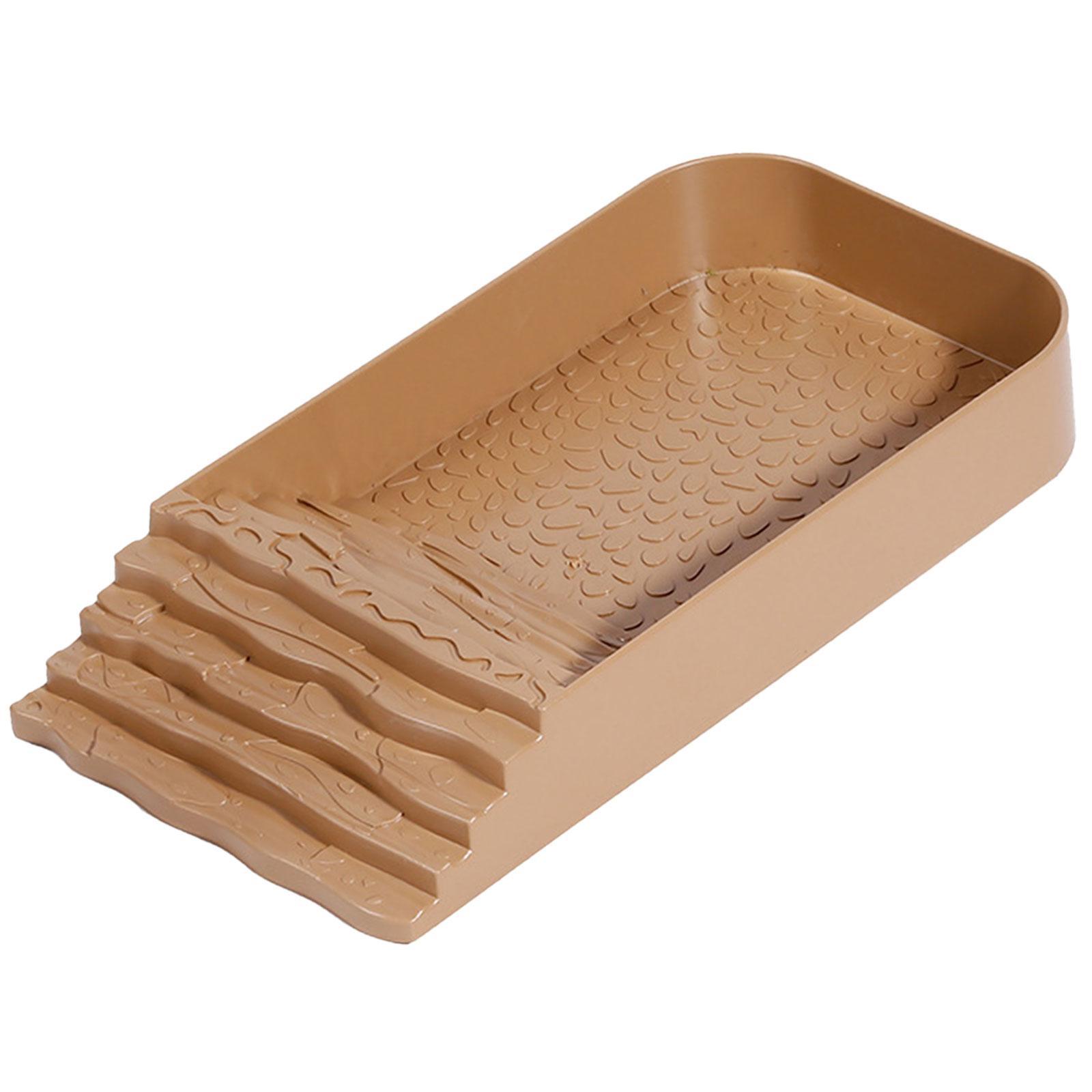 Magideal - Cuenco De Alimentación Para Reptiles, Piscina Para Baño De Tortugas, Accesorios De Terrario, Decoración, Cuenco De Alimentación Para Tortugas, Estació