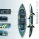 thumbnail image 3 of Kayak Inflable Profesional PVC Laminado Doble 1-2 personas 345 cm - Cautín + Mochila & Accesorios + TestDrive Laguna Aculeo, 3 of 3