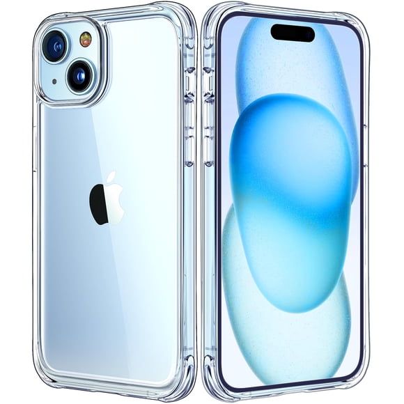 Funda Mkeke para iPhone 15 Transparente Antiamarilleado