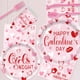 thumbnail image 2 of ZQMONTIA Set de artículos para fiesta de 168 piezas para Galentine's Day, 2 of 7