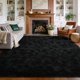 thumbnail image 2 of ALFOMBRA simpWalnut 122x152 cm negro tie‑dye esponjosa, 2 of 9