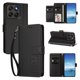 thumbnail image 2 of Funda Cartera Trébol para Motorola Moto G77 con Ranuras Tarjetas y Carga Inalámbrica Negro, 2 of 6