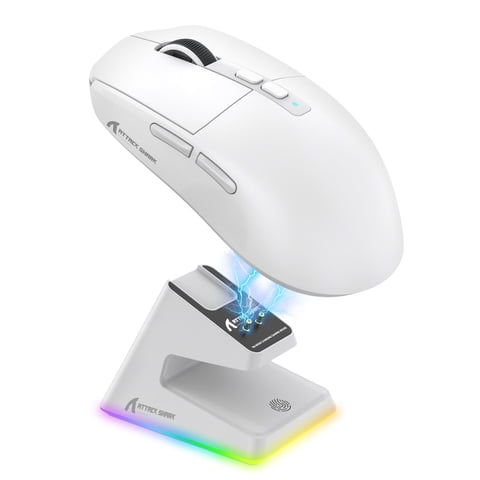 Ratón Inalámbrico Para Juegos Attack Shark X6 Lightweight Con Rgb