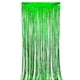 thumbnail image 1 of Xiao Hua Cortina de Puerta Decoración de Fondo Cortina de Lluvia Fondo de Cinta con Borlas Brillantes Suministros para Fiestas 2 Pzas Cortinas de Seda de Lluvia de Plástico Verde, 78.60X39.30in, 1 of 4