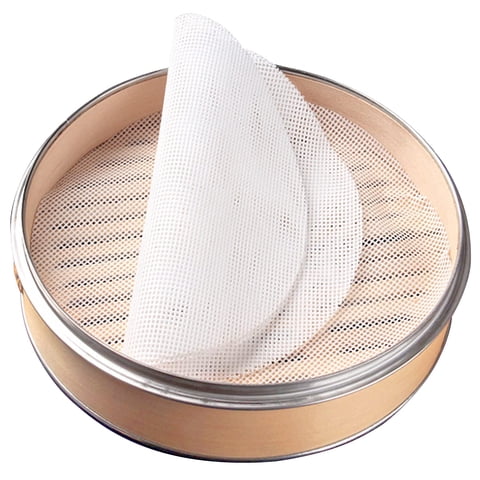 Forros De Silicona Para Vaporera De Bambú Gucuji, Antiadherentes, 11 Pulgadas (4 Unidades)