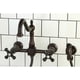 thumbnail image 2 of Grifo Kingston Brass Duchess de montaje en pared tipo puente con rociador, 2 of 4