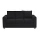 thumbnail image 1 of Sofa Kendy 3c Felpa 12 Negro, 1 of 6