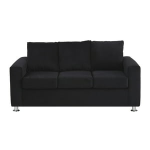 Bodevir - Sofa Kendy 3C Felpa 12 Negro