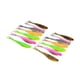thumbnail image 1 of Se?uelos De Pesca De Silicona Spinnerbait Para Trucha Salmón Agua Salada Regalos De Cumplea?os 7cm 14 Uds, 1 of 5