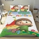 thumbnail image 1 of Charlie y los Números Conjunto de sábanas temático, trío de piezas, cómodo y amigable con la piel, diseño único, regalo de decoración para el hogar para familiares, amigos y fans, 90 cm * 190 cm, 1 of 6