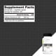 thumbnail image 3 of Fórmula de Apoyo Diario NutraBio cafeína 100% pura 250, 3 of 4