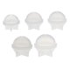 thumbnail image 1 of Molde de silicón de la forma de la bola de 5 tama?os para la fabricación de la joyería del bastidor de la resina, 1 of 5