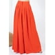 thumbnail image 1 of Pantalones Lisos Plisados de Pierna Ancha con Dobladillo Grande, 1 of 5