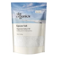 Epsom Salt Sky Organics, 2,27 Kg, Sulfato De Magnesio 100% Puro