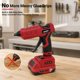 thumbnail image 4 of Pistola de pegamento caliente inalámbrica mejorada compatible con batería Milwaukee de 18 V, control digital, 4 of 8