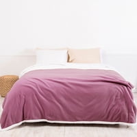 Mashini - Frazada Polar-Sherpa Lisa 2 P Malva