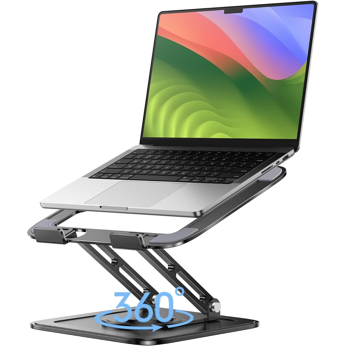 Soporte Notebook Loxp Nh02pro 360a Ajustable 16 Negro