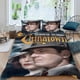 thumbnail image 2 of Barrio Chino Conjunto de sábanas temático, trío de piezas, cómodo y amigable con la piel, diseño único, regalo de decoración para el hogar para familiares, amigos y fans,173cm *218cm, 2 of 6