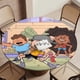 thumbnail image 5 of The Nutty Boy-theme Fitted Round Tablecloths Elastic Edged Table Covers Waterproof Table Cloth for Kitchen Holiday Party Tables Decor 120cm, 5 of 6