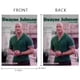 thumbnail image 4 of Dwayne Johnson-bandera de jardín temática. Regalo perfecto para fans, amigos y familiares, ideal para actividades al aire libre y decoración de fiestas.28CM*45CM, 4 of 5