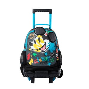 Totto - Mochila Con Ruedas Niño Bomper Mickey M