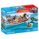 thumbnail image 2 of Playmobil Bote de Bomberos con Set de Juego de Scooter Acuático, 52 Piezas, 2 of 7