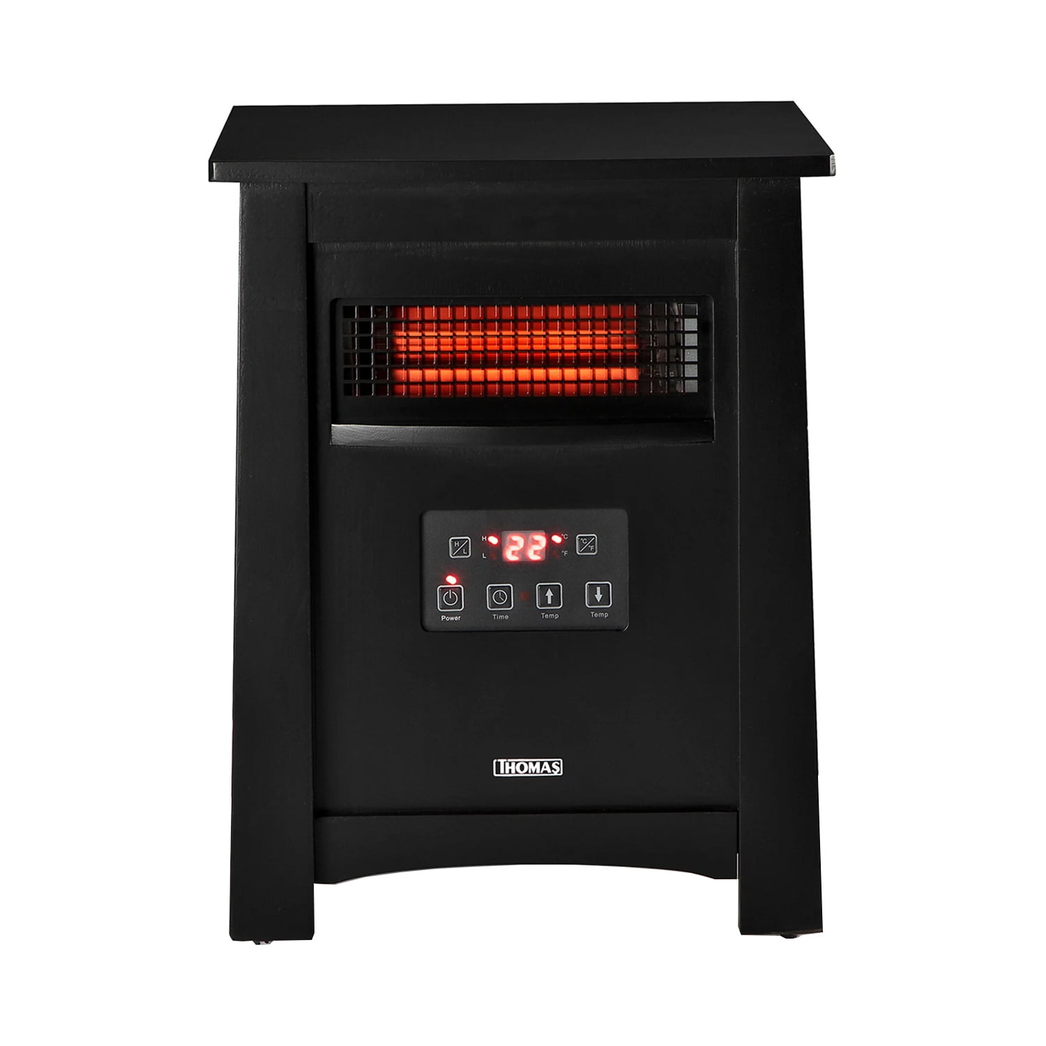 Thomas - Estufa Eléctrica Th-ir61 1800w Negro