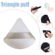 thumbnail image 3 of Borla de polvos faciales, borla de maquillaje triangular suave para polvos sueltos, polvos minerales, polvos corporales, 3 of 5