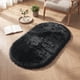 thumbnail image 2 of REGALWOVEN Alfombra de Área Suave y Peluda, Alfombras de Dormitorio Ultra Esponjosas, Alfombra Peluda Antideslizante para Habitación, Guardería, Piso al Lado de la Cama Gris Oscuro 35" x 24", 2 of 5