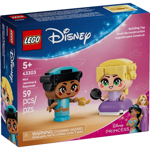 Lego Mini Jasmín Y Rapunzel
