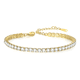 thumbnail image 1 of Pulsera de titanio ajustable cristales galvanizado mujer, 1 of 3