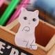 thumbnail image 2 of 4pcs Adorable Cartoon Cat Sticky Notes - Perfect for Home, Office, and School!, 2 of 4