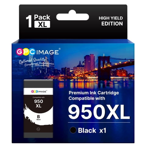 Cartucho De Tinta Gpc Image 950Xl Negro De Alto Rendimiento, 1 Paquete