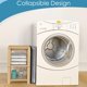 thumbnail image 4 of Cesto de ropa SNIGJAT extra grande de 100 litros con asas resistentes, color gris, 4 of 6