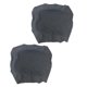 thumbnail image 3 of 2 Piezas Impermeable Elástico Comedor Silla Cubierta Boda Banquete Fiesta Gris, 3 of 5